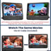 WONNIE 12 Dual Car DVD Players Portable DVD Players for Car Headrest Play