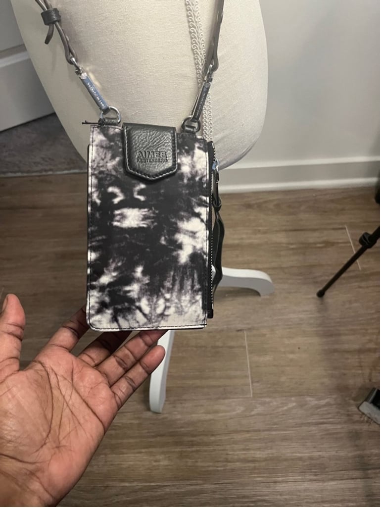 New Aimee Kestenberg On Top of The World Water Bottle Phone Crossbody purse