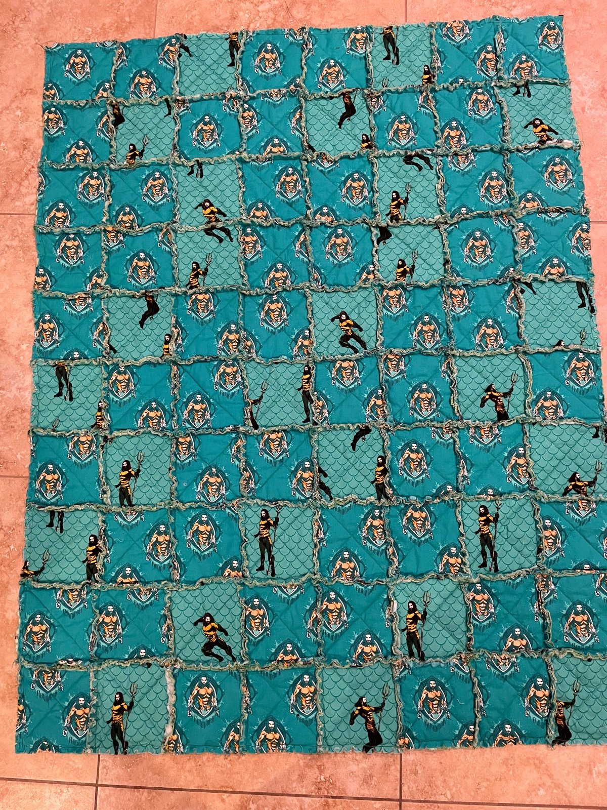 Aquaman Quilt