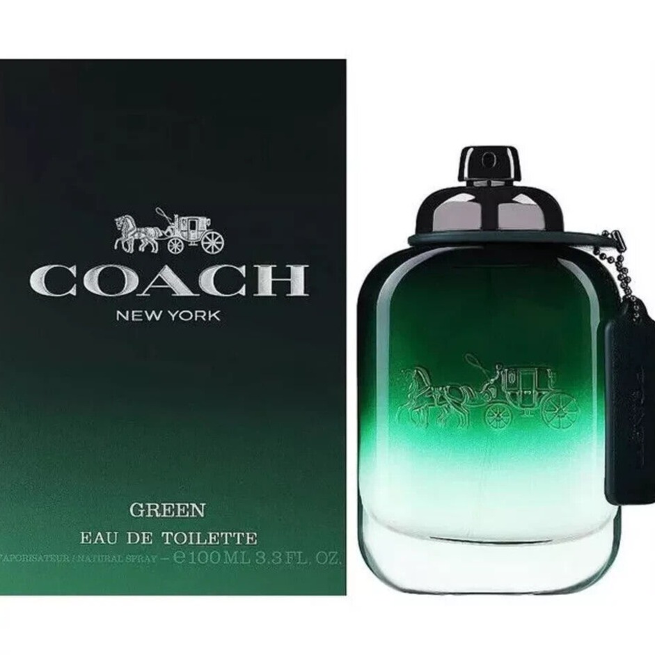 NEW Coach Green by Coach cologne for men EDT 3.3 /3.4 oz