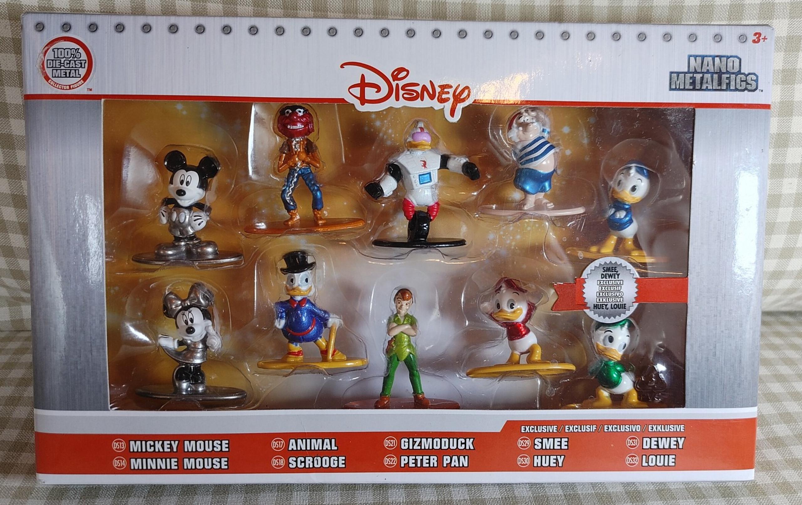 Disney Nano Metalfigs Die-Cast Metal Mini-Figures Wave 2 10-Pack NEW SEALED