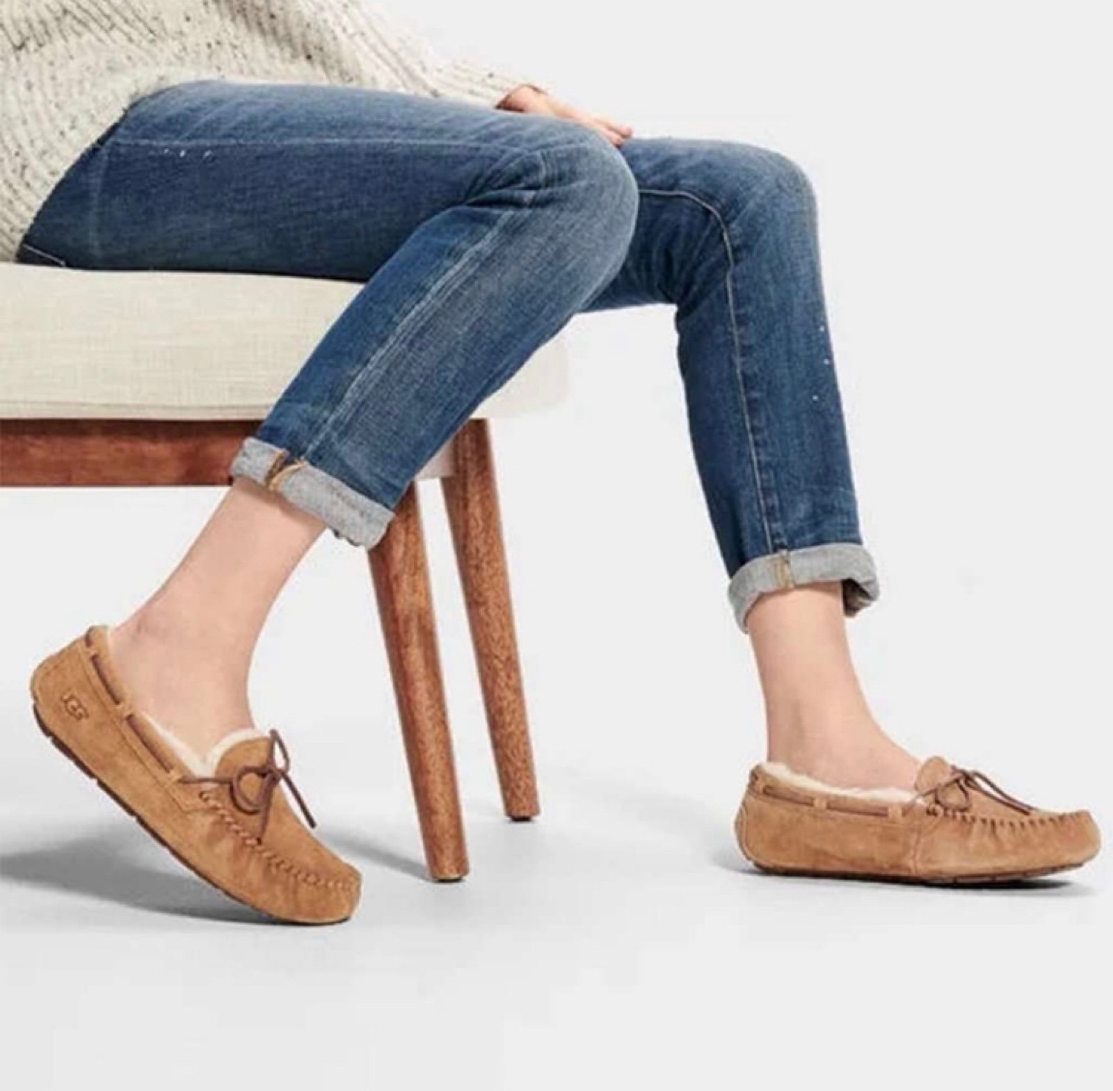 UGG Australia Dakota Tan Genuine Sheepskin Slippers .Sz:10 Women’s