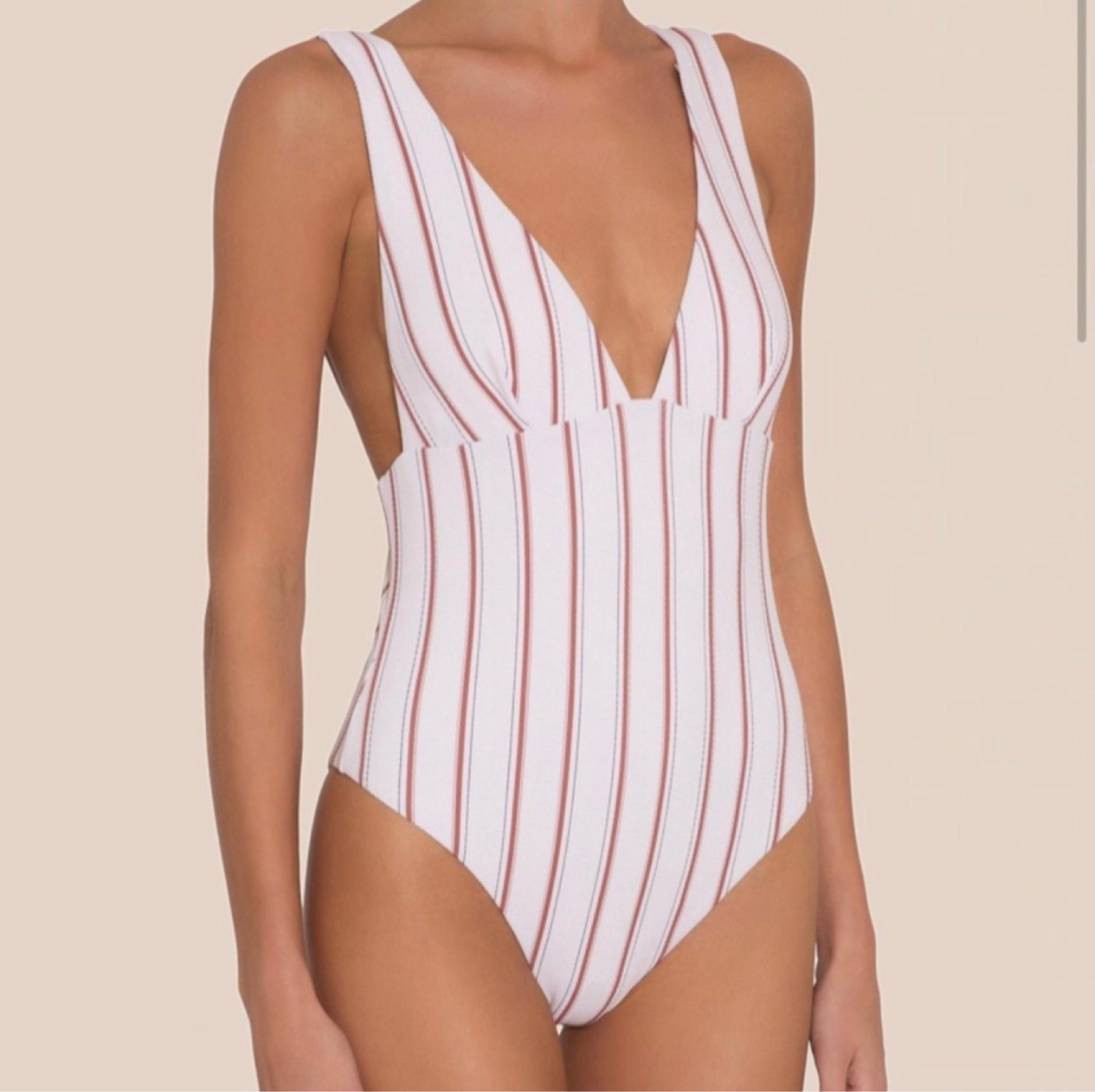 Anthropologie Eberjey Vivian Summer Striped One Piece