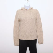J. Crew Wool Blend Knit Hooded Sweater