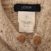 J. Crew Wool Blend Knit Hooded Sweater