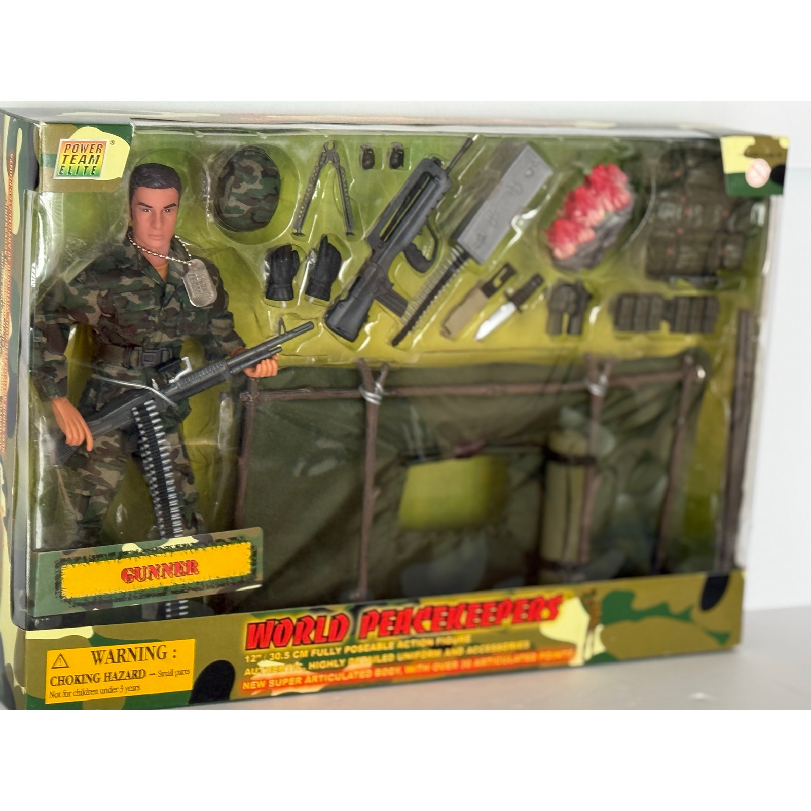 World Peacekeepers Gunners Action Figure Set Power Team Elite