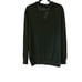 NWT, Rinaldo Giuliani Dark Green Merino Wool Blend V-Neck Sweater, Sz XL