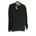 NWT, Rinaldo Giuliani Dark Green Merino Wool Blend V-Neck Sweater, Sz XL