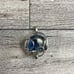 Artisan Crafted Twisted Silver Choker and Pendant Set
