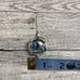 Artisan Crafted Twisted Silver Choker and Pendant Set