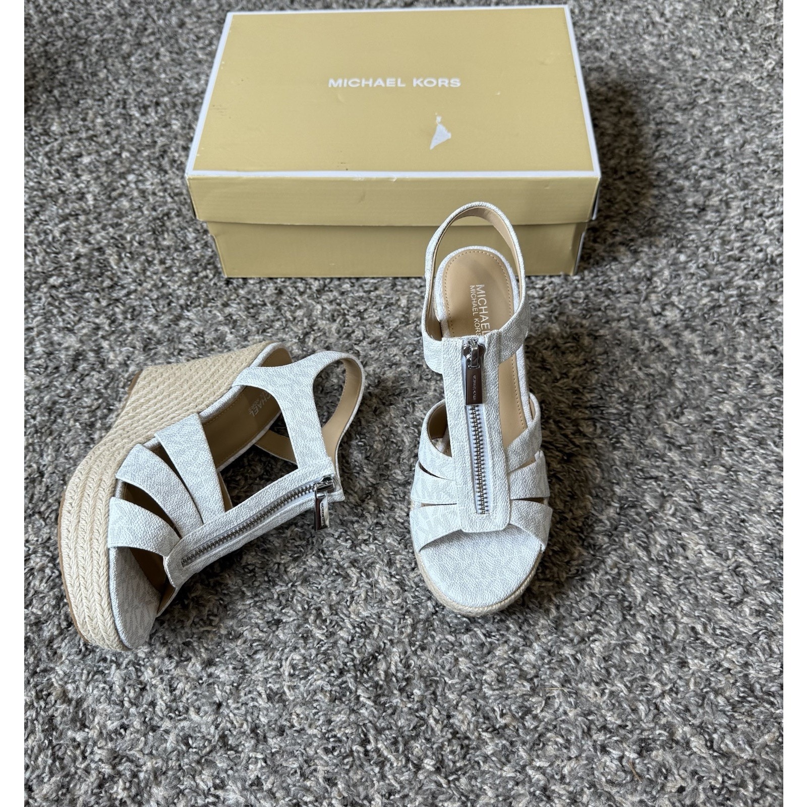 michael kors wedge berkley