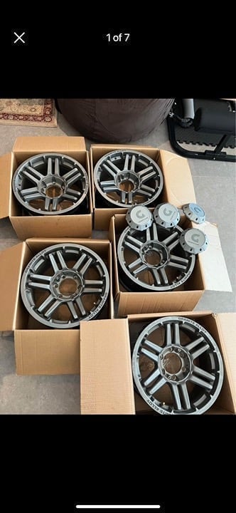 Granite Alloy GA640 - 17x8.5, +01mm Offset sN4HCmpWN Ch