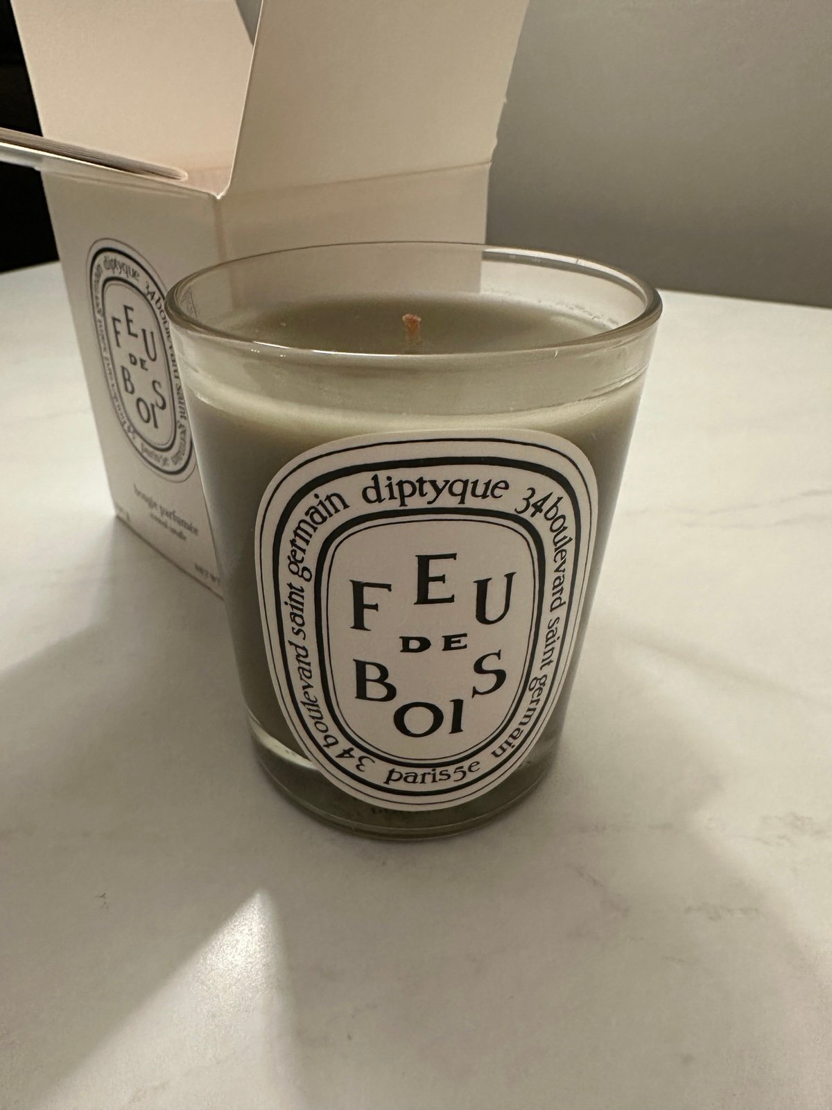New Diptyque Fue de Bois Candle