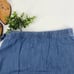 J.Jill Wrap Chambray Knee Length Chambray Skirt Cotton Tencel Small Blue S
