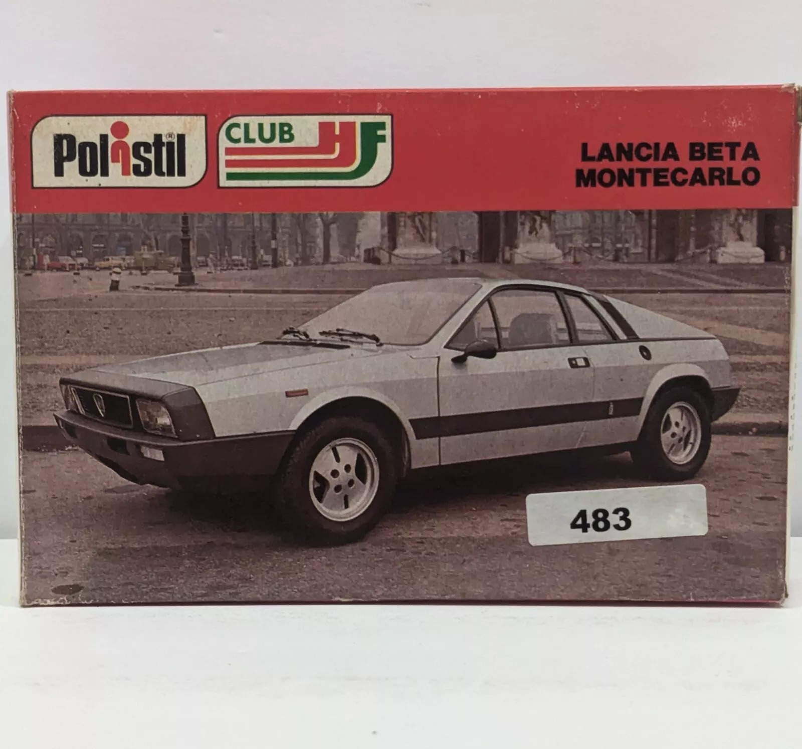 Polistil Lancia Beta Montecarlo 1:25 Club HF Rare Diecast Model Vintage Car