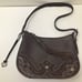 Brighton Brown Leather Applique Shoulder Bag Purse