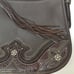 Brighton Brown Leather Applique Shoulder Bag Purse