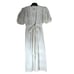 GEORGETTE TRABOLSI VINTAGE IVORY ROBE