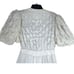 GEORGETTE TRABOLSI VINTAGE IVORY ROBE