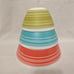 Vintage Charm Inspired By Pyrex Memory Lane 3-Piece Mixing Bowl Set