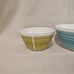 Vintage Charm Inspired By Pyrex Memory Lane 3-Piece Mixing Bowl Set