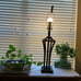 Vintage Bamboo Lamp MCM Mid Century Modern Cottagecore Country Cottage 32.5''