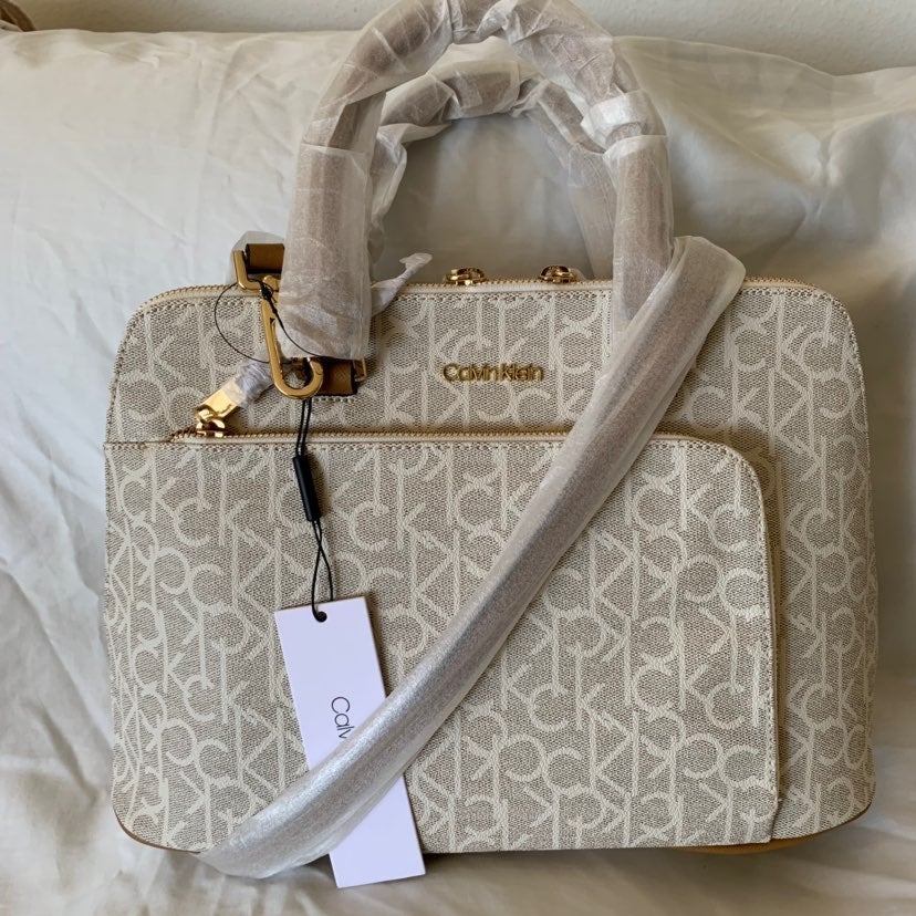 Calvin Klein Signature Lei Satchel