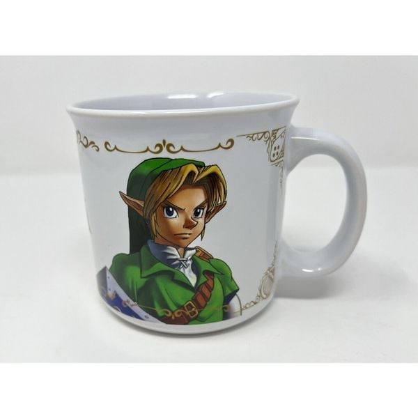 Legend Of Zelda Ceramic Coffee Mug Cup Collectible Gift 16 Oz