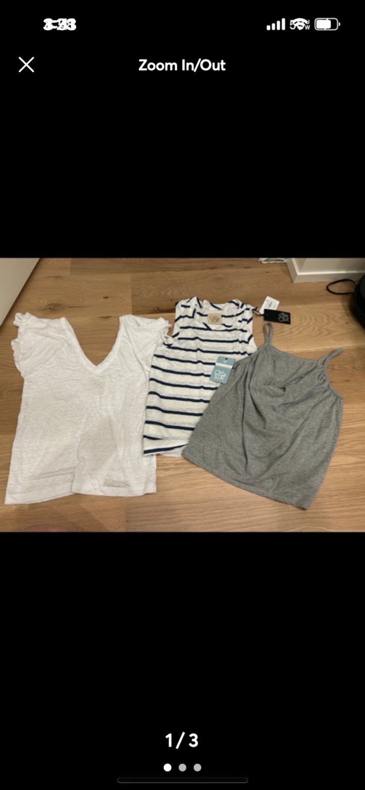Chaser sz Small Tank top lot NEW