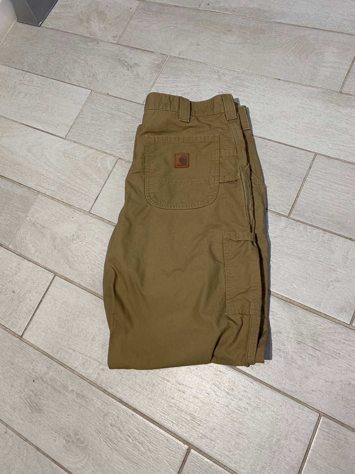 Khaki Carhartt Pants Size 38x34