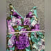 Adrianna Papell NWT 100% Silk Floral Sweetheart Neck Sleeveless Formal Dress 6