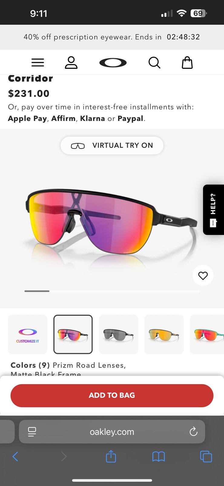 Oakley Corridor Sunglasses