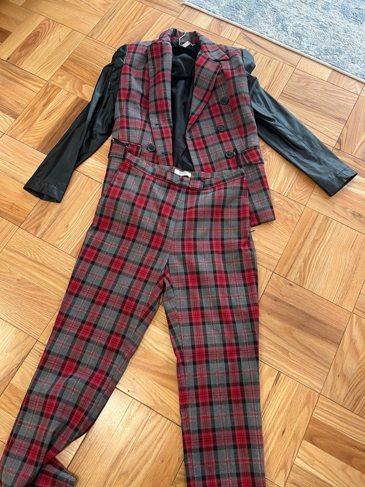 Matching suit outfit from Milan