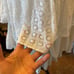 Alice + Olivia silk & eyelet dress