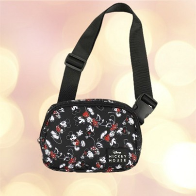 NEW - Disney Mickey & Minnie AOP Fanny Pack