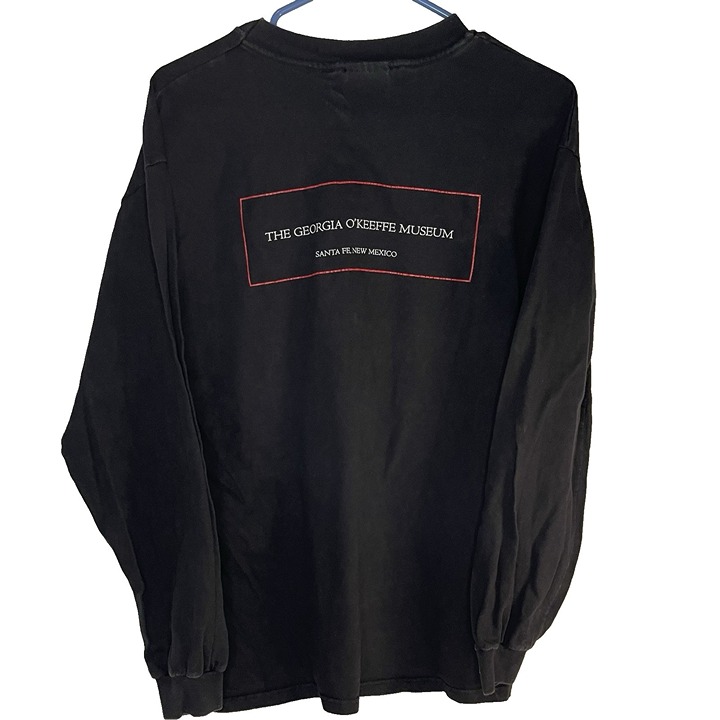 Vintage 90’s GEORGIA O’KEEFEE MUSEUM Santa Fe New Mexico Long Sleeve T Shirt HTF