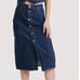 Rolla’s NWT Melrose Skirt Stone Organic In Blue Sz.26 Coastal Cowgirl Boho