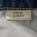Rolla’s NWT Melrose Skirt Stone Organic In Blue Sz.26 Coastal Cowgirl Boho