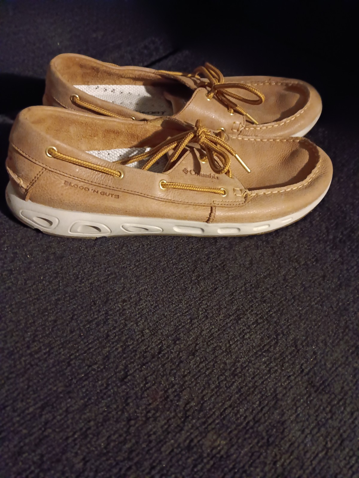 Columbia boat shoes size 12