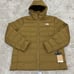 New North Face Aconcagua 3 Hoodie Jacket Down Insulated Brown Tan Coat XXL 2XL