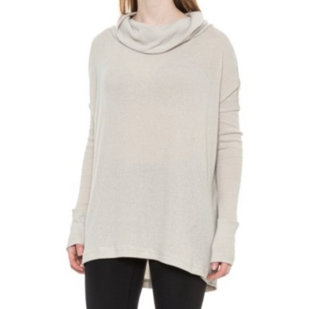 NWT Free People Juicy Long Sleeve Waffle Knit Thermal Shirt S