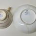 19th Century Antique Gaudy Welsh Flower Basket II Cup & Saucer Lustre Tea Set