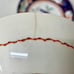 19th Century Antique Gaudy Welsh Flower Basket II Cup & Saucer Lustre Tea Set