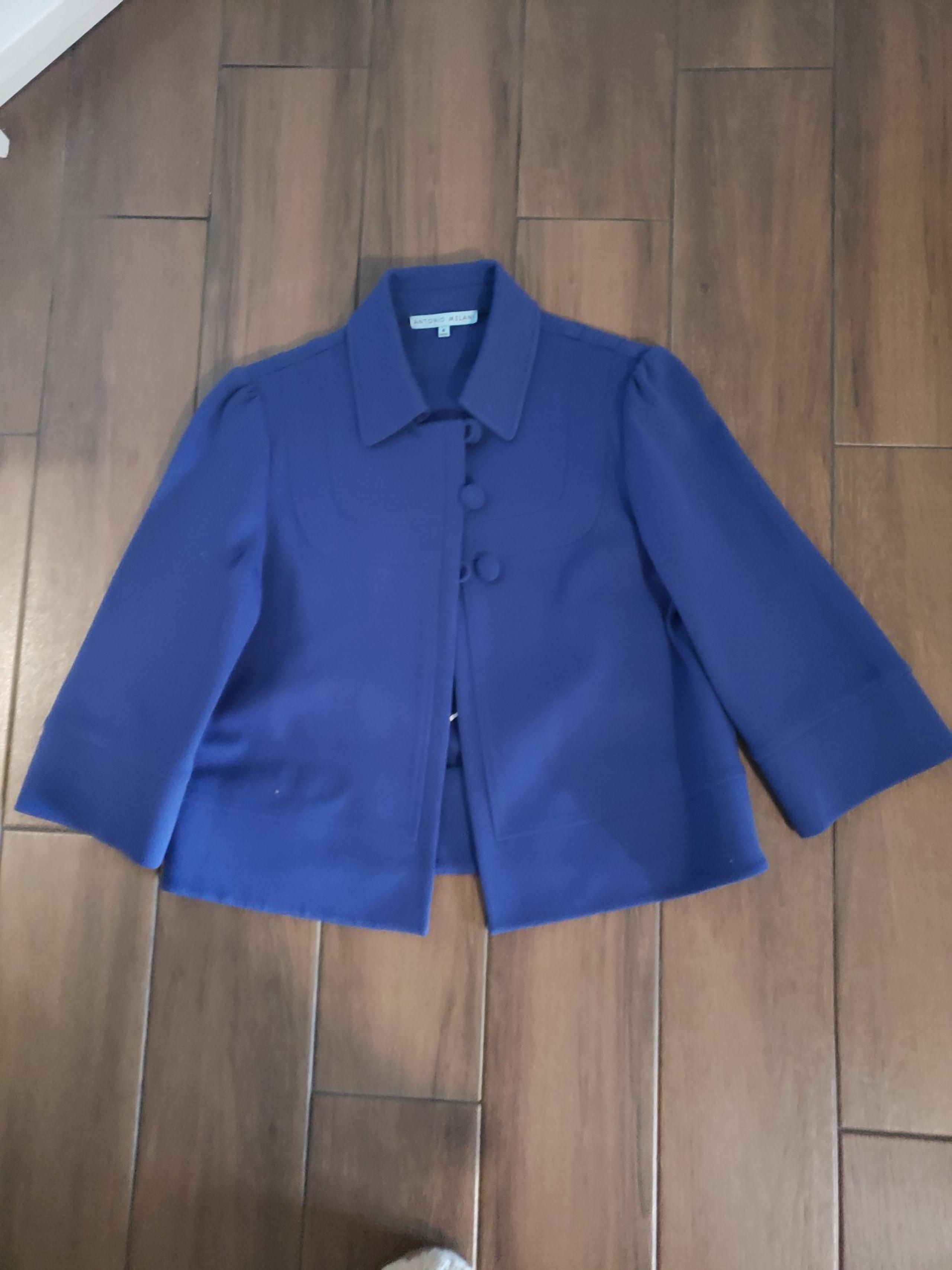 antonio melani short blue blaze
