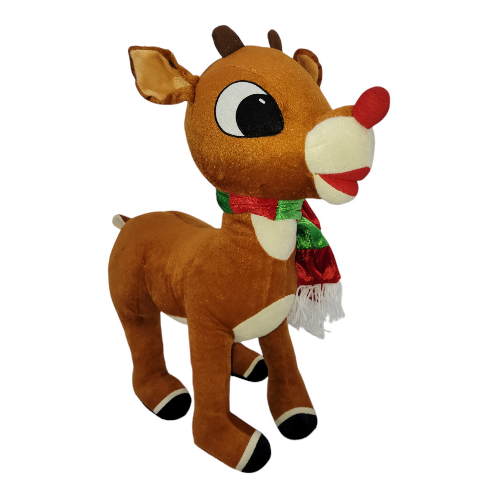 Gemmy Christmas Rudolph Red Nose Reindeer 23 Plush Holiday Decoration