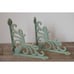 8 Cast Iron Shelf Brackets, Octopus, Nautical Braces, Corbels, Plant Hanger