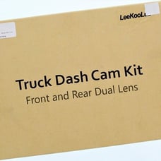 140 (30) New Dash Cam Front and Rear,Homder 7'' Monitor,front cam, smart