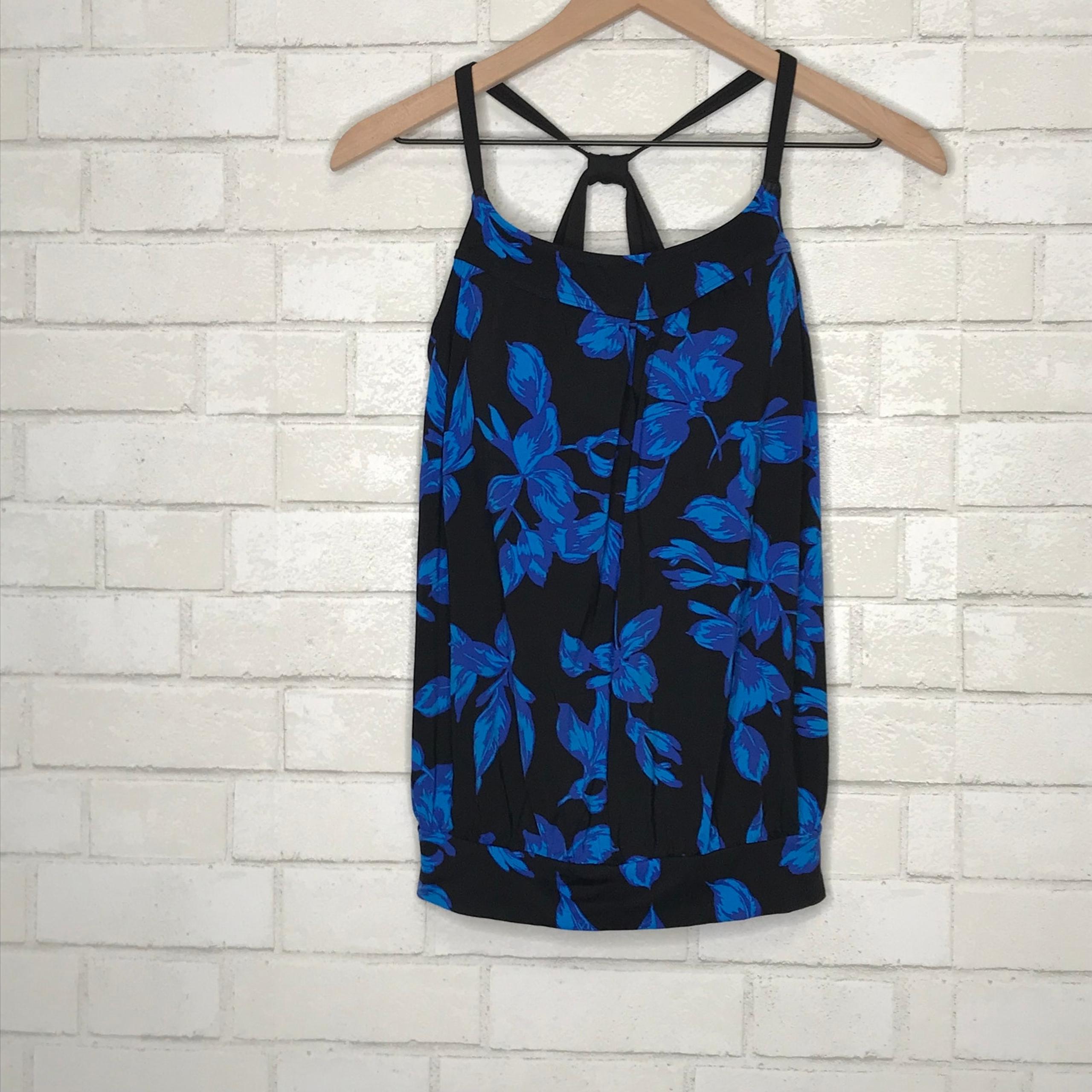 Lands' End Tankini Top Womens Size 4