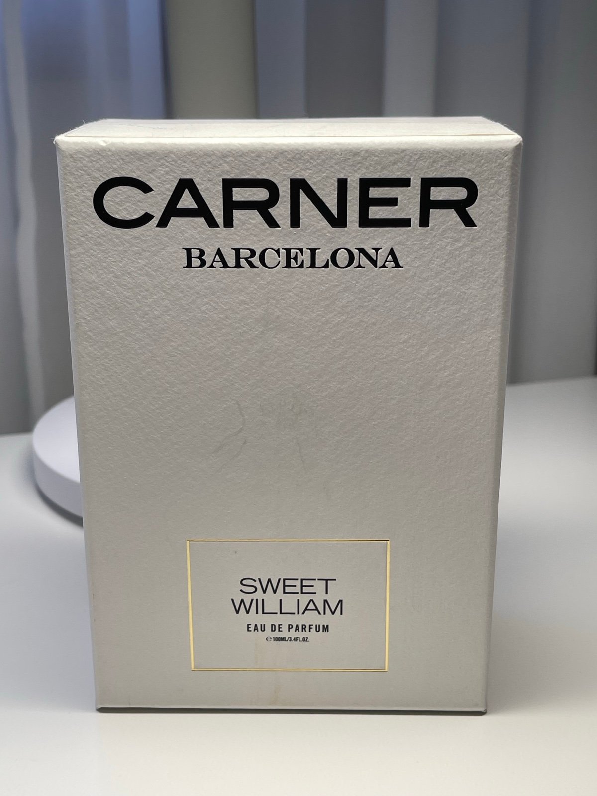 Carner Barcelona Sweet William 3.4 fl oz 100 ml, first formulation