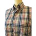 Peter Millar Men's Cotton Grid Button Down Long Sleeve Sport Shirt, Size Large